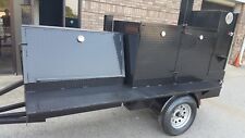 Cutting Board Mega Rib Master Bbq Smoker 48 Grill Trailer Food Truck Cart Vendor