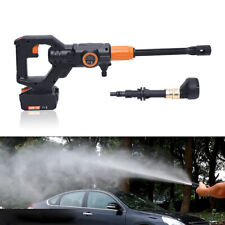 5 In 1 Portable Cordless Electric High Pressure Water Spray Gun 20v 435psi New