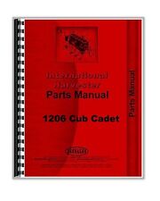 International Cub Cadet 1206 Lawn Amp Garden Tractor Parts Manual Catalog