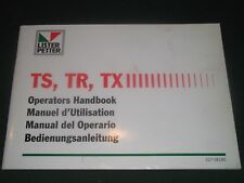 Lister Petter Ts Tr Tx Engine Operator Operation Amp Maintenance Manual Book
