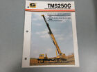 Grove Tms250c Mobile Hydraulic Crane Brochure 2 Page