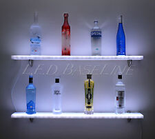 72 Glowing Wall Display Shelf Led Color Changing Lights With Remote Control