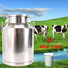 50l1325 Gallon Farm Milk Container Can Bucket Stainless Steel Wine Barrel Pail