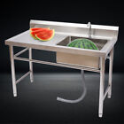 30 X 47 Stainless Commercial Restaurant Sink Bowl Kitchen Catering Prep Table