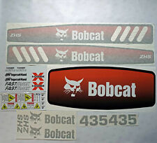 Bobcat 435 Decal Sticker Kit Aftermarket Repro Decals For 435 Uv Laminated