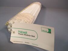 Habasit Plastic Modular Belt Grip Top Polypropylene White 14 X 177 M2540