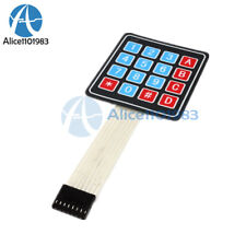 10pcs 4 X 4 Matrix Array 16 Key Membrane Switch Keypad Keyboard For Arduino Avr