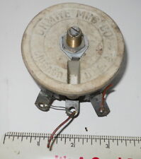 1 Used Vintage Large Ohmite Ks13138 Porcelain Potentiometer Rheostat Variac