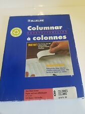 Blueline Columnar Pad 11 14 8 Columns 100 Sheets Per Pad Vintage 1967