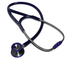 Professional Cardiology 2 Sided Stethoscope Purple S18 Life Limited Warranty