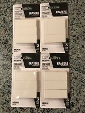 4 Packs Of 3pc Hi Polymer Erasers Non Branded Not Pentel