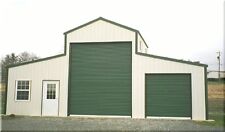 American Barn All Galvanized Steel Amp Insulated Building Garage Metal
