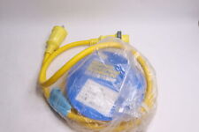 Hubbell Wiring Marine Cable Cordset Yellow 125v 30a 25 Ft Hbl61cm03
