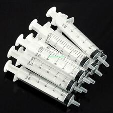50pcs 10ml Disposable Sampler Plastic Syringes Cubs Measure Nutrient Hydroponic