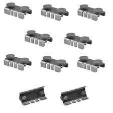 10 Pc Center Shelf Rest Clip Amp Rubber Cushion For Brackets To Hang Glass Wood