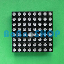 Rgb 8x8 48x48mm Colorful Full Color Led Dot Matrix Display Square Common Anode