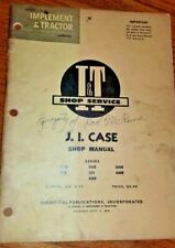 Ji Case Model 770 870 970 1070 1090 1170 Shop Manual