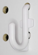 Plastic White J Hook Peg Board Hook Kit Tool Storage Craft Hooks Pick A Pack