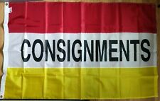 Consignment Flag 3x5ft Consignment Store Banner Sign Thrift Store Nylon