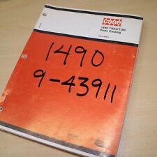 Case 1490 Tractor Spare Parts Manual Book Catalog List Farm Wheel 1980 Factory