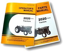 Operators Parts Manual Set For John Deere 2020 Tractor Owner Catalog Book
