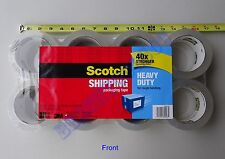 New 8 Rolls Heavy Duty 3m Scotch Shipping Packaging Tape Made In Usa 546yd Ea