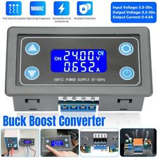 Cnc Dc Dc Buck Boost Converter Cc Cv Power Voltage Regulator Module 05 30v 4a