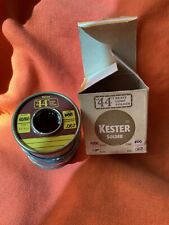 Vintage Solder Kester Resin Core Solder 4060 1lb Roll Weight 062 Diameter 66