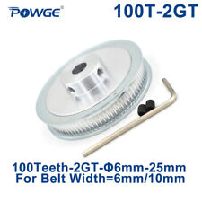 Gt22gt 100 Teeth Timing Pulley Bore 6 15mm For Belt Width 610mm 100teeth 100t