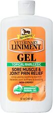 Absorbine Veterinary Liniment Gel Powerful Muscle Joint Arthritis Pain Relief