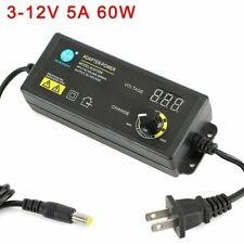 Power Adapter Adjustable 5a Charger Variable Dc Dc 3 12v Supply Universal