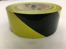 Uline 2 X 36 Yds Heavy Duty Laminated Caution Safety Tape Yellow Black S 383
