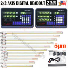 3axis 2axis Digital Readout Ttl 5um Linear Glass Scale Dro Display Cnc Milling