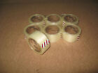 6 Rolls 3m Brand 371 Scotch 2 Clear Packaging Packing Shipping Tape