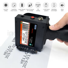 Handheld Inkjet Printer Production Line Package Logo Date Coding Mark 2 254mm