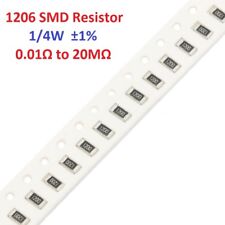 50pcs 14w 1206 Smdsmt Resistors 1 Full Range Of Values 001 To 20m