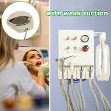 Portable Dental Turbine Unit 4 Hole With Weak Suction With Air Compressor 3 Way
