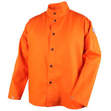 Revco Black Stallion 9 Oz Fr 30 Orange Cotton Welding Jacket Size Large