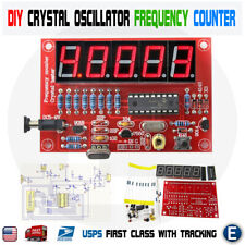 Diy Kit Rf 1hz 50mhz Crystal Oscillator Frequency Counter Meter Digital Led Usa