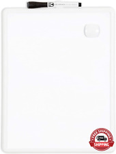 U Brands Contempo Magnetic 11 X 14 Dry Erase Board White Frame Magnet And Ma