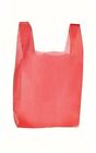 Lae Plastic Grocery T-shirts Carry-out Bag Red Unprinted 12 X 6 X 21 100ct