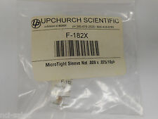 Upchurch Scientific F 182 Microtight Sleeve Nat009 X 025 10pk