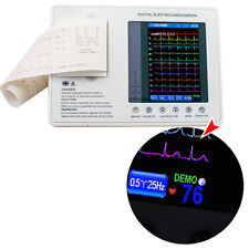 Carejoy 7 12 Lead 3 Channel Electrocardiograph Ecg Machine Multiple Modes