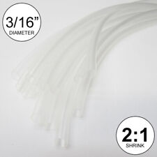 316 Id Clear Heat Shrink Tube 21 Ratio Wrap 6x9 4 Ft Inchfeetto 45mm
