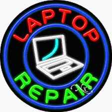 Brand New Laptop Repair 26x26x3 Real Neon Sign Withcustom Options 11325