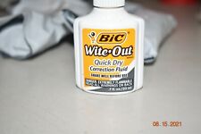 Bic Wite Out Extra Coverage Correction Fluid7oz White