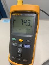 New Listing Fluke 52 Ii Thermometer Calibratedltlt