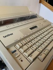 New Listingbrother Ax 450 Electronic Typewriter W New Ribbon Correction Tape Tested