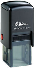 Personalised Shiny S 510 Self Ink Rubber Stamp 12 X 12 Mm Loyalty Stamp