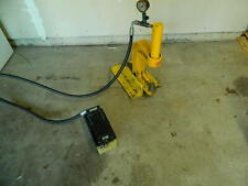 Enerpac 10 Ton C Frame Press Withfoot Pump Supports Hose Press Gage Hydraulic Cyl